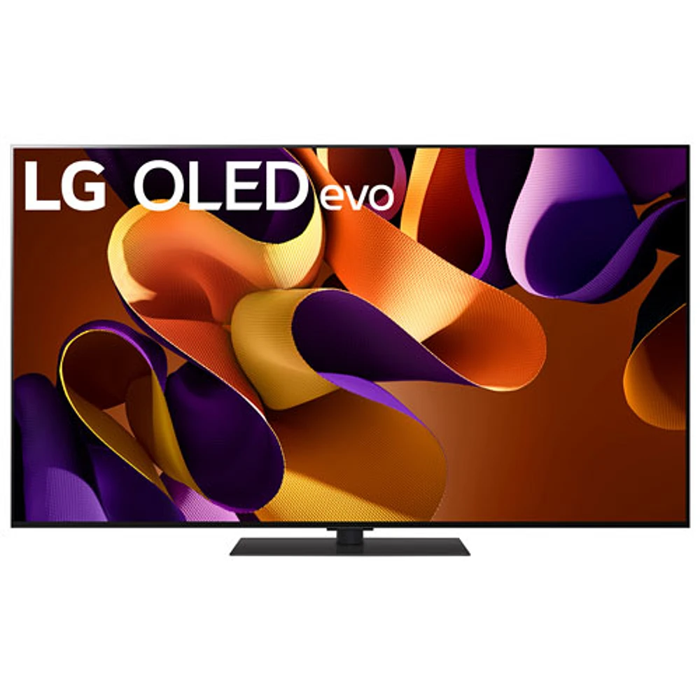 Téléviseur intelligent webOS HDR DELO UHD 4K de 55 po evo G4 de LG (OLED55G4SUB) - 2024