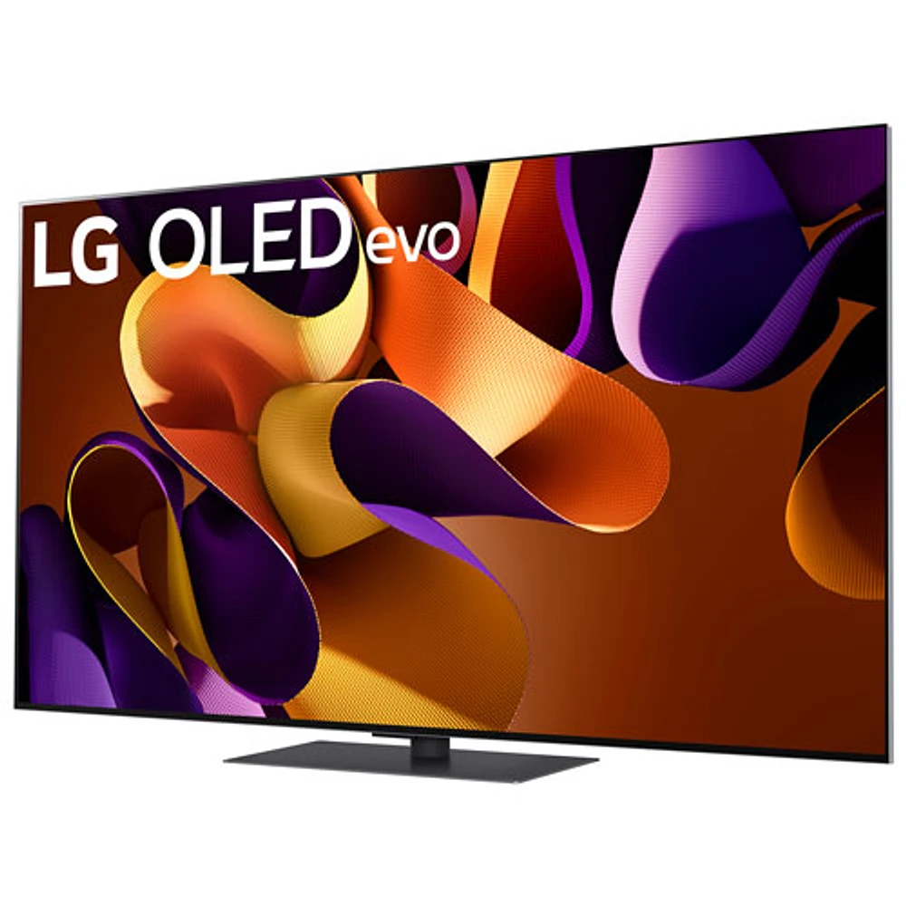 Téléviseur intelligent webOS HDR DELO UHD 4K de 55 po evo G4 de LG (OLED55G4SUB) - 2024