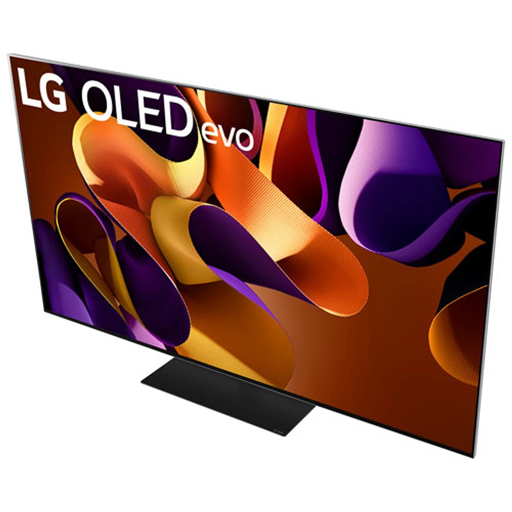 Téléviseur intelligent webOS HDR DELO UHD 4K de 55 po evo G4 de LG (OLED55G4SUB) - 2024