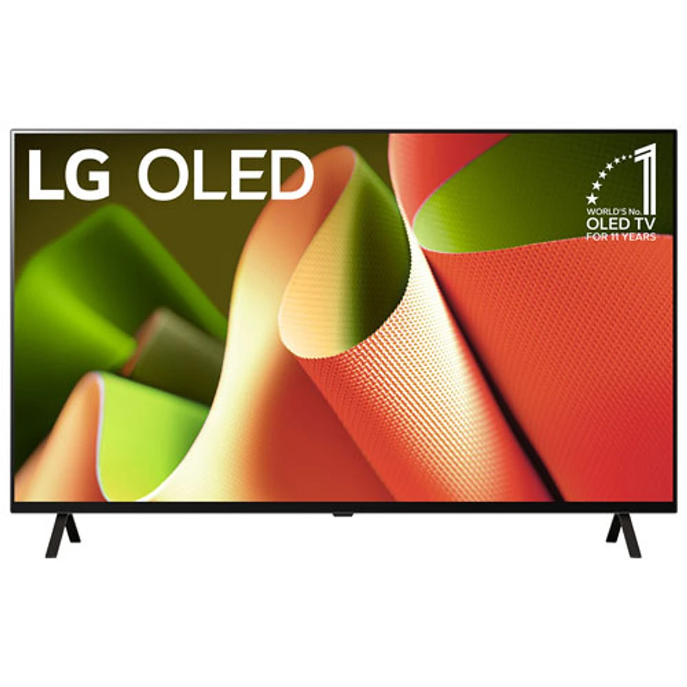 Téléviseur intelligent webOS HDR DELO UHD 4K de 55 po de LG (OLED55B4PUA) - 2024