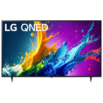 Téléviseur intelligent webOS HDR QNED UHD 4K de 86 po de LG (86QNED80TUC) - 2024