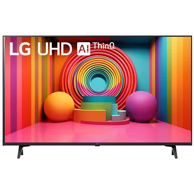 Téléviseur intelligent webOS HDR DEL UHD 4K de 43 po avec AI ThinQ de LG (43UT7590PUA) - 2024