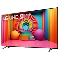 LG 86" 4K UHD HDR LED webOS AI ThinQ Smart TV (86UT7590PUA) - 2024