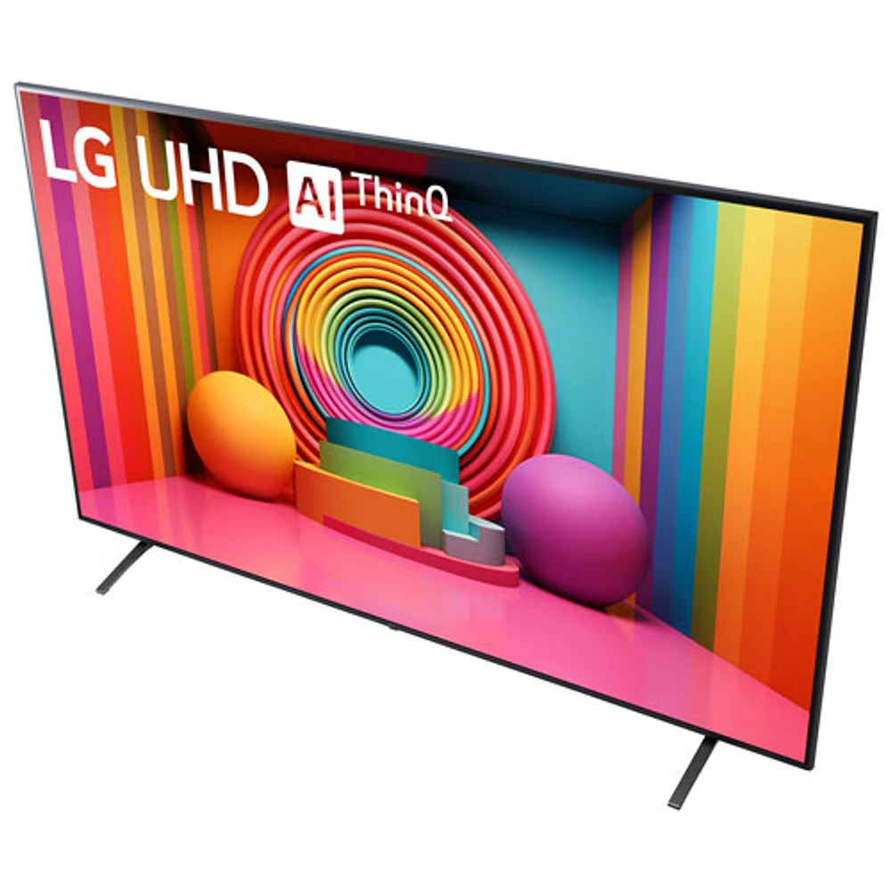 LG 86" 4K UHD HDR LED webOS AI ThinQ Smart TV (86UT7590PUA) - 2024