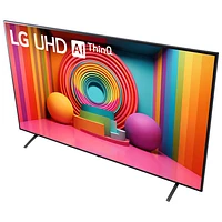 LG 86" 4K UHD HDR LED webOS AI ThinQ Smart TV (86UT7590PUA) - 2024