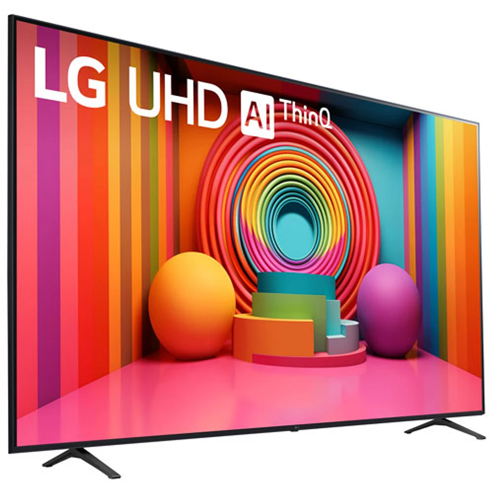 LG 86" 4K UHD HDR LED webOS AI ThinQ Smart TV (86UT7590PUA) - 2024