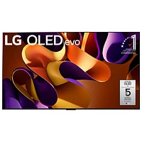 Téléviseur intelligent webOS HDR DELO UHD 4K de 83 po evo G4 de LG (OLED83G4WUA) - 2024