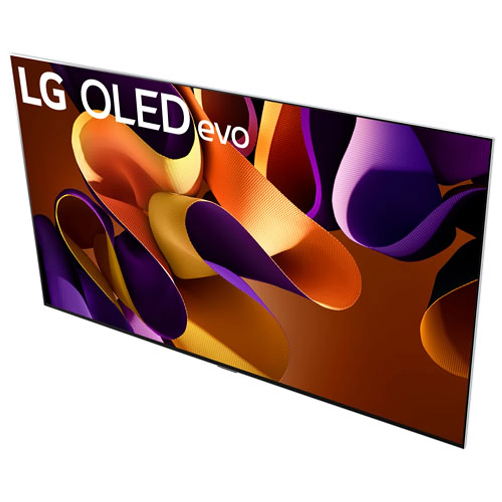 LG 83" 4K UHD HDR OLED evo G4 webOS Smart TV (OLED83G4WUA) - 2024