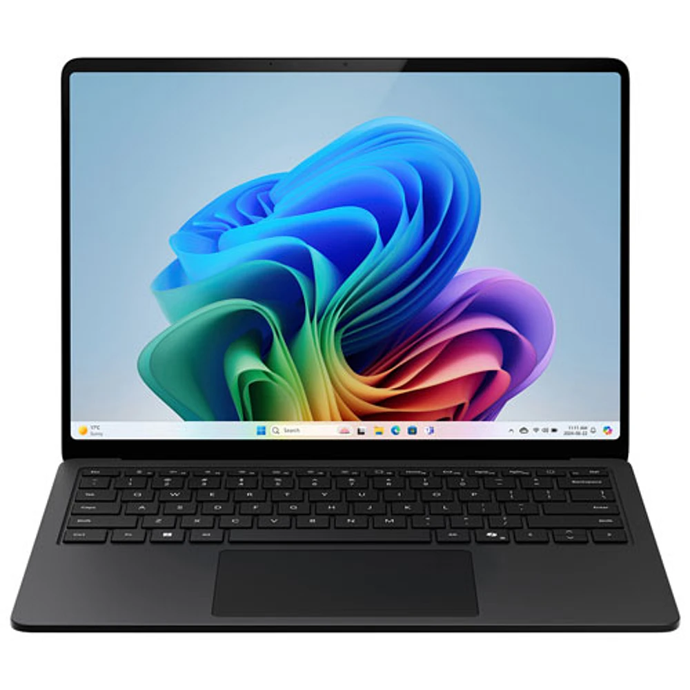 Microsoft Surface Laptop 13.8" Touchscreen Copilot+ PC Laptop (Snapdragon X Plus/16GB RAM/512GB SSD) (2024) - Black