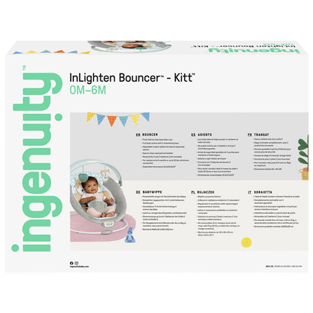 Ingenuity InLighten Bouncer - Kitt