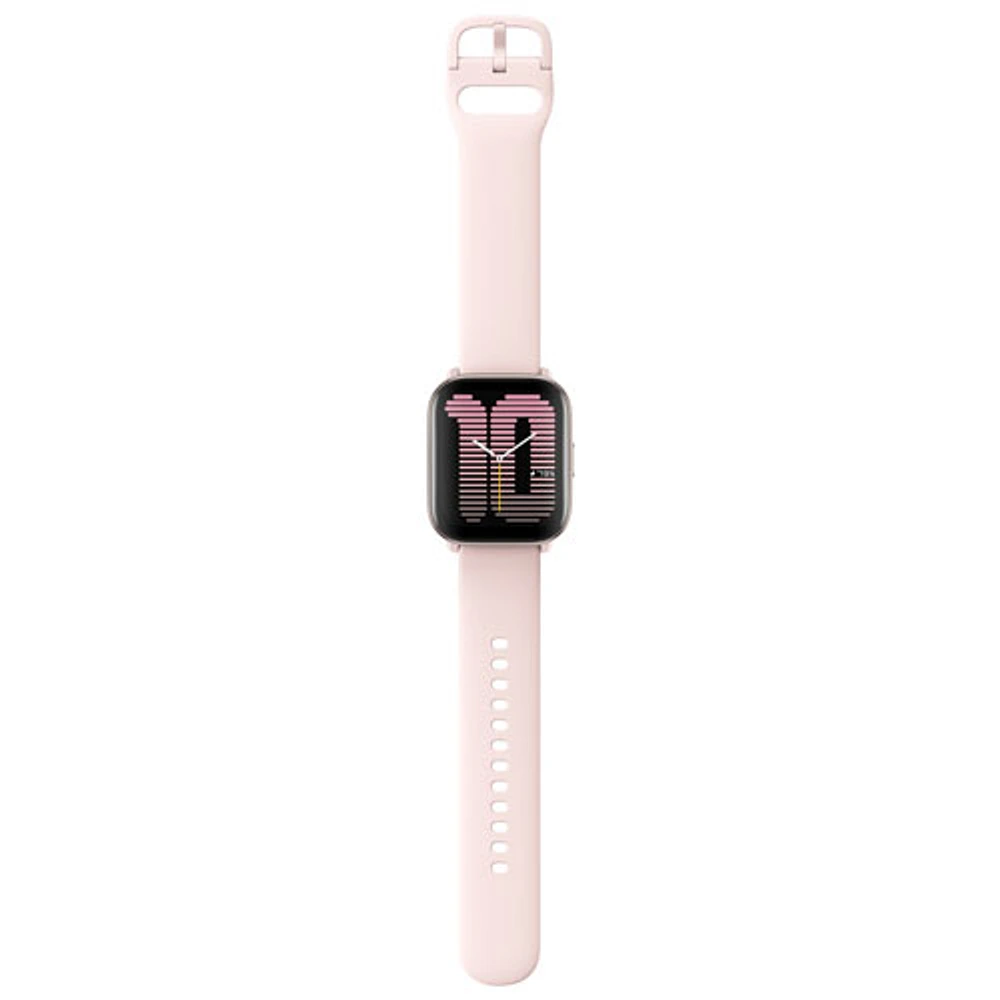 Amazfit Active Smartwatch with Heart Rate Monitor - Petal Pink