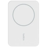 Belkin BoostCharge Magnetic Wireless Power Bank 5K & Charging Stand - White