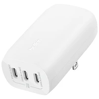 Belkin BoostCharge Pro 3-Port USB-C Wall Charger (WCC002dqWH) - White