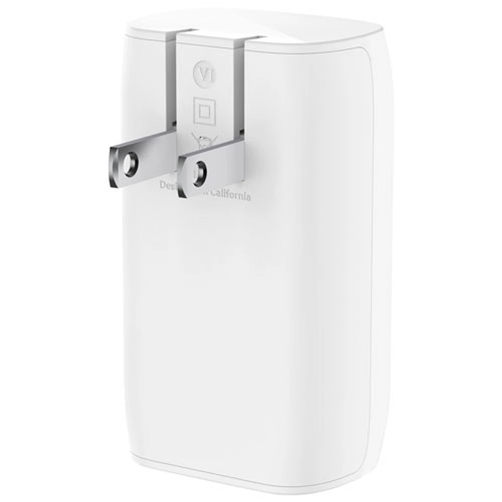 Chargeur mural à 3 ports USB-C BoostCharge Pro de Belkin (WCC002dqWH) - Blanc