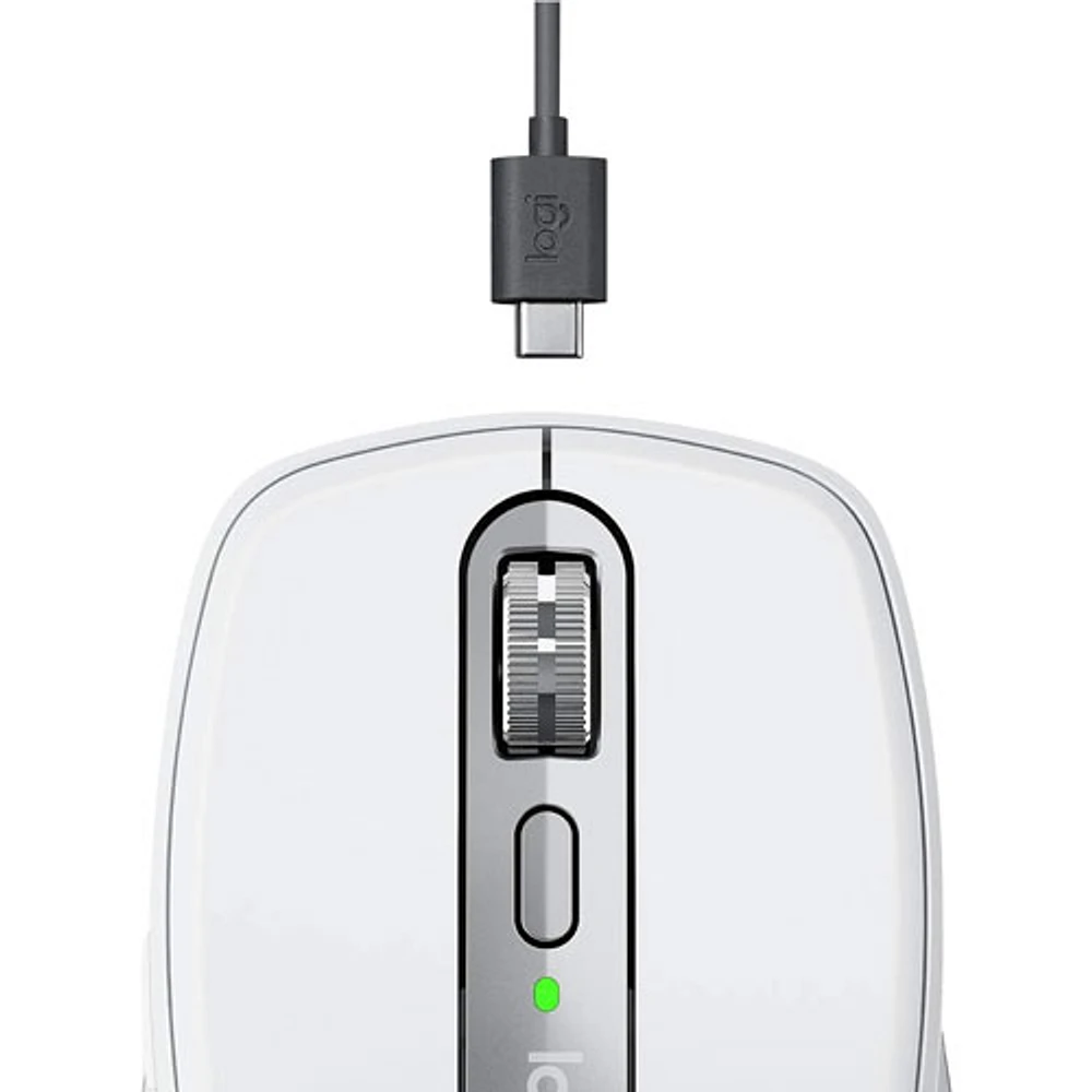 Logitech MX Anywhere 3S Wireless Compact Darkfield Mouse for Mac - Pale Grey - Only at Best Buy