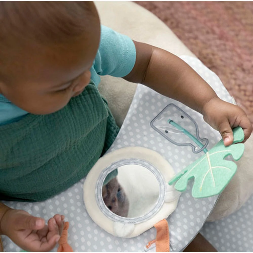 Ingenuity Cozy Prop 4-in-1 Sit Up & Prop Activity Mat - Nate