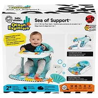 Siège de plancher 2-en-1 Ocean Explorers Sea of Support de Baby Einstein