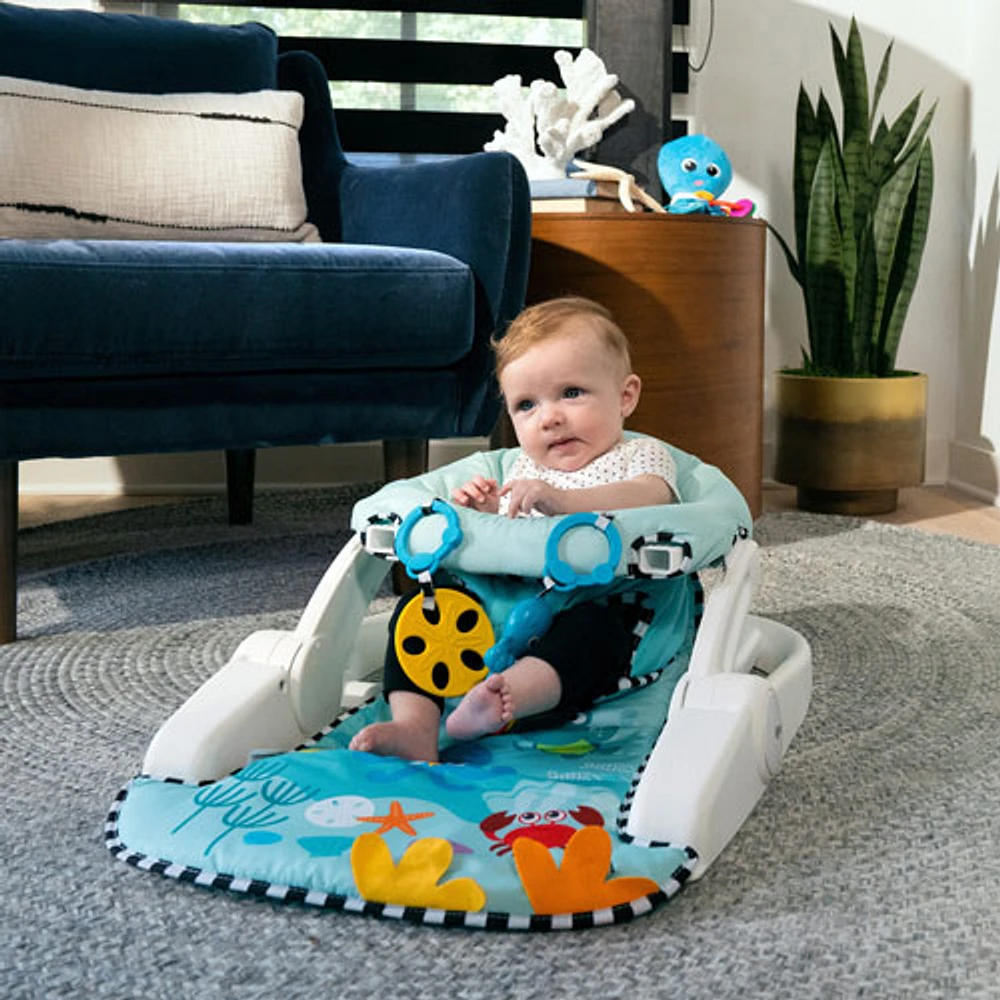 Baby Einstein Ocean Explorers Sea of Support 2-in-1 Floor Seat