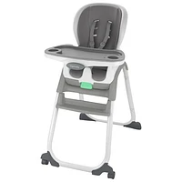 Ingenuity Full Course SmartClean 6-in-1 High Chair with Tray - Grey/White