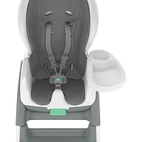 Ingenuity Full Course SmartClean 6-in-1 High Chair with Tray - Grey/White