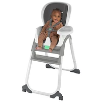 Ingenuity Full Course SmartClean 6-in-1 High Chair with Tray - Grey/White