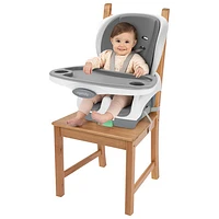 Ingenuity Full Course SmartClean 6-in-1 High Chair with Tray - Grey/White