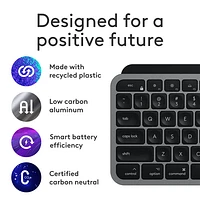 Logitech MX Keys S Bluetooth Combo for Mac/Ipad - Space Grey