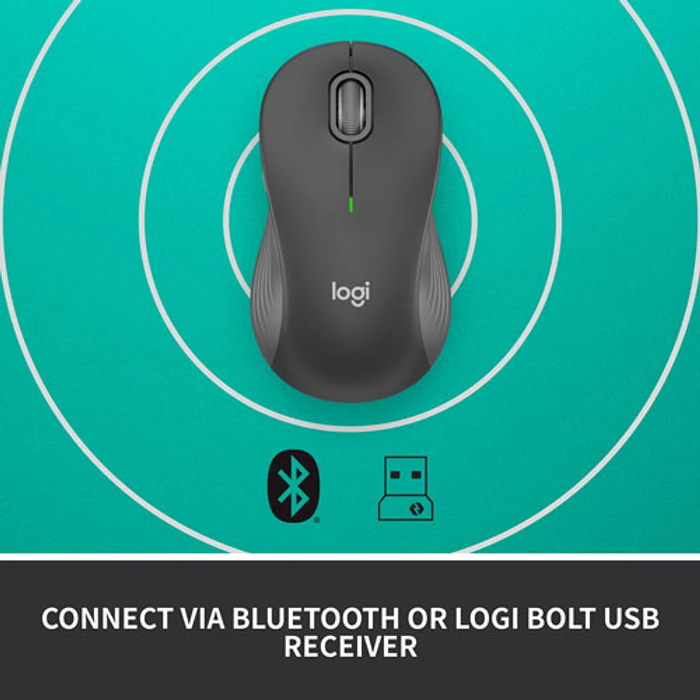 Souris optique sans fil Signature M550 de Logitech - Graphite
