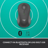 Souris optique sans fil Signature M550 de Logitech - Graphite