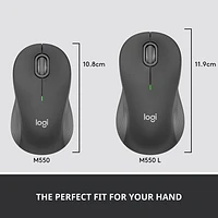 Souris optique sans fil Signature M550 de Logitech - Graphite