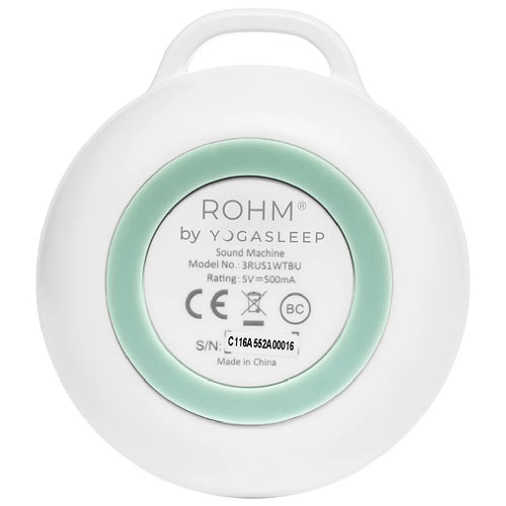 Yogasleep Rohm White Noise Travel Sound Machine (MP1005) - White