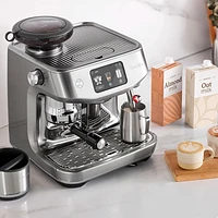 Breville Oracle Jet Espresso Machine with Frother & Coffee Grinder - Brushed Stainless Steel