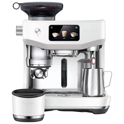 Breville Oracle Jet Espresso Machine with Frother & Coffee Grinder - Sea Salt