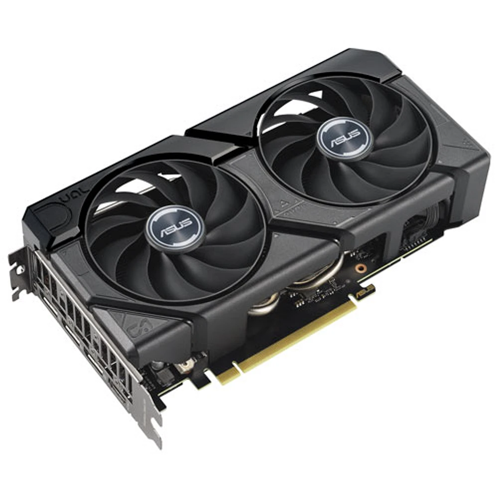 Carte graphique Dual NVIDIA GeForce RTX 4060 EVO OC à mémoire GDDR6 de 8 Go d'ASUS