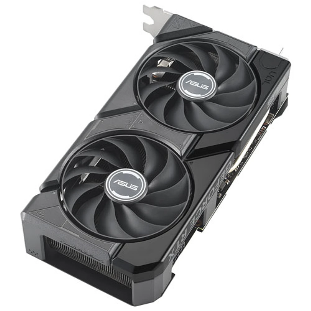Carte graphique Dual NVIDIA GeForce RTX 4060 EVO OC à mémoire GDDR6 de 8 Go d'ASUS