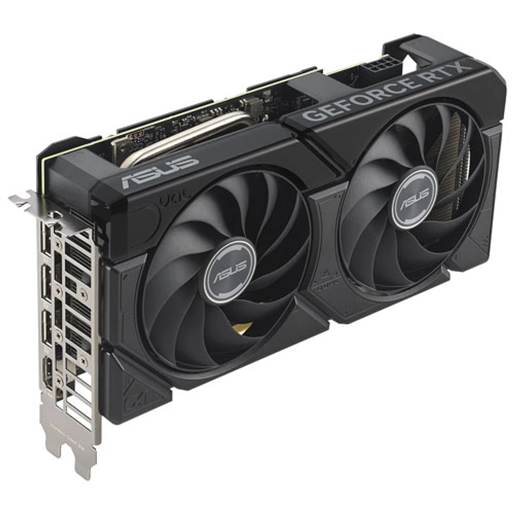 Carte graphique Dual NVIDIA GeForce RTX 4060 EVO OC à mémoire GDDR6 de 8 Go d'ASUS