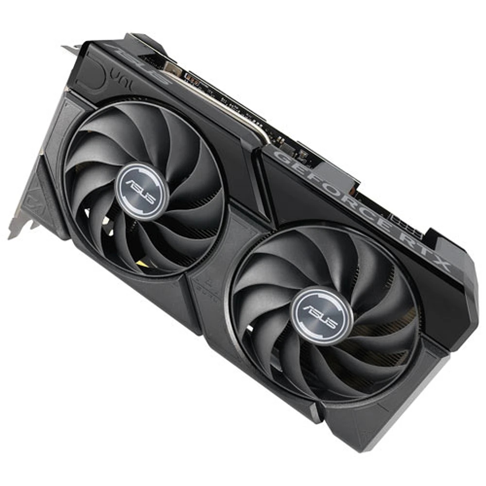 Carte graphique Dual NVIDIA GeForce RTX 4060 EVO OC à mémoire GDDR6 de 8 Go d'ASUS