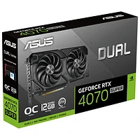 ASUS Dual NVIDIA GeForce RTX 4070 Super EVO OC 12GB GDDR6X Graphics Card