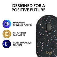 Souris de jeu optique sans fil de 1000 ppp M340 X LIGHTSPEED de Logitech - Taches