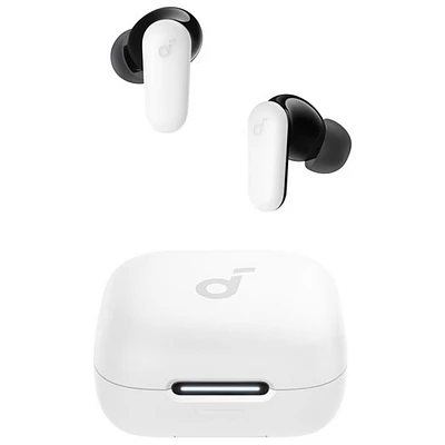 Écouteurs boutons 100 % sans fil à suppression du bruit P30i de Soundcore par Anker - Blanc