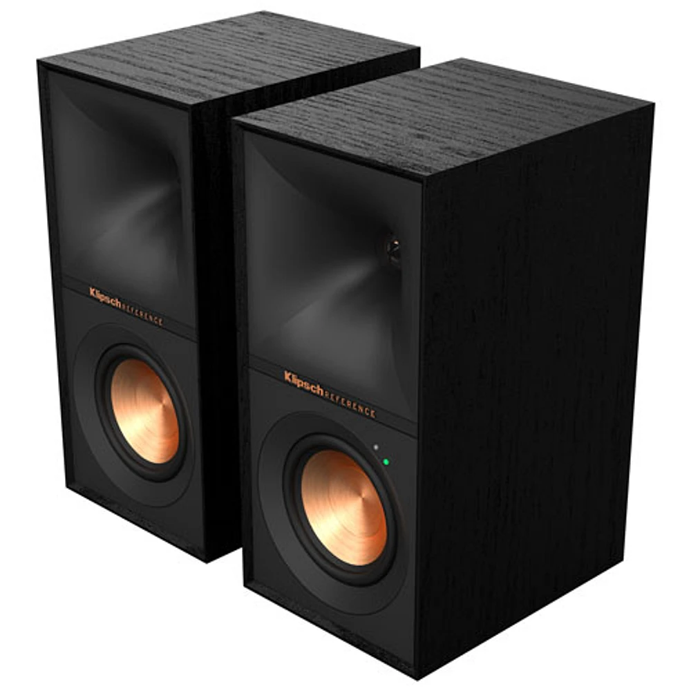 Klipsch R40PM 70-Watts Bookshelf Speaker - Pair - Black