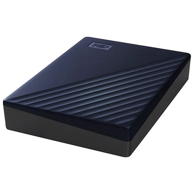 WD My Passport 6TB USB-C/USB 3.0 External Hard Drive for Mac (WDBK6C0060BBL-WESN) - Blue