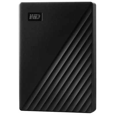 WD My Passport 6TB USB 3.2 External Hard Drive (WDBR9S0060BBK-WESN) - Black