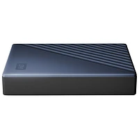 WD My Passport Ultra 6TB USB-C/USB 3.0 External Hard Drive (WDBEJA0060BBL-WESN) - Blue