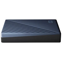 WD My Passport Ultra 6TB USB-C/USB 3.0 External Hard Drive (WDBEJA0060BBL-WESN) - Blue