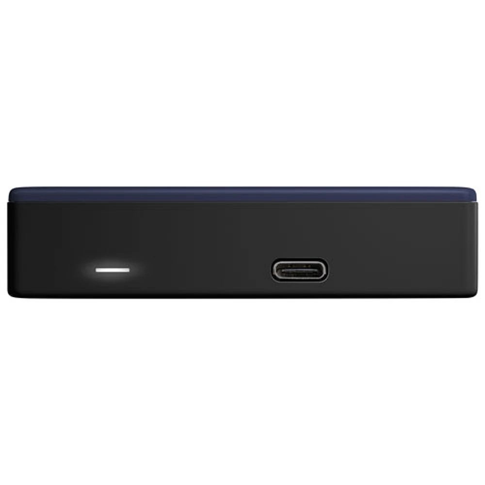 WD My Passport Ultra 6TB USB-C/USB 3.0 External Hard Drive (WDBEJA0060BBL-WESN) - Blue