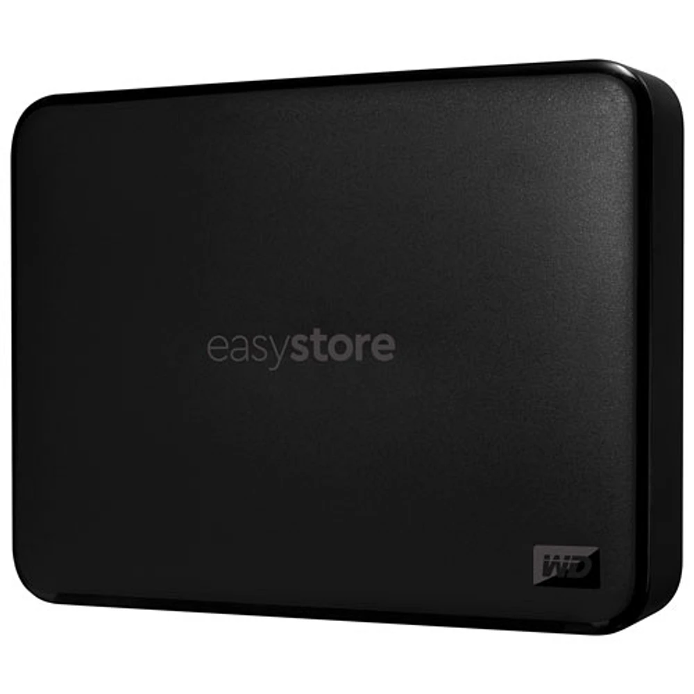 Disque dur externe portatif USB 3.2 easystore de 6 To de WD (WDBUWJ0060BBK-WESN) - Noir