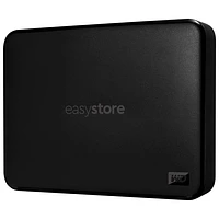 WD easystore 6TB USB 3.2 Portable External Hard Drive (WDBUWJ0060BBK-WESN) - Black