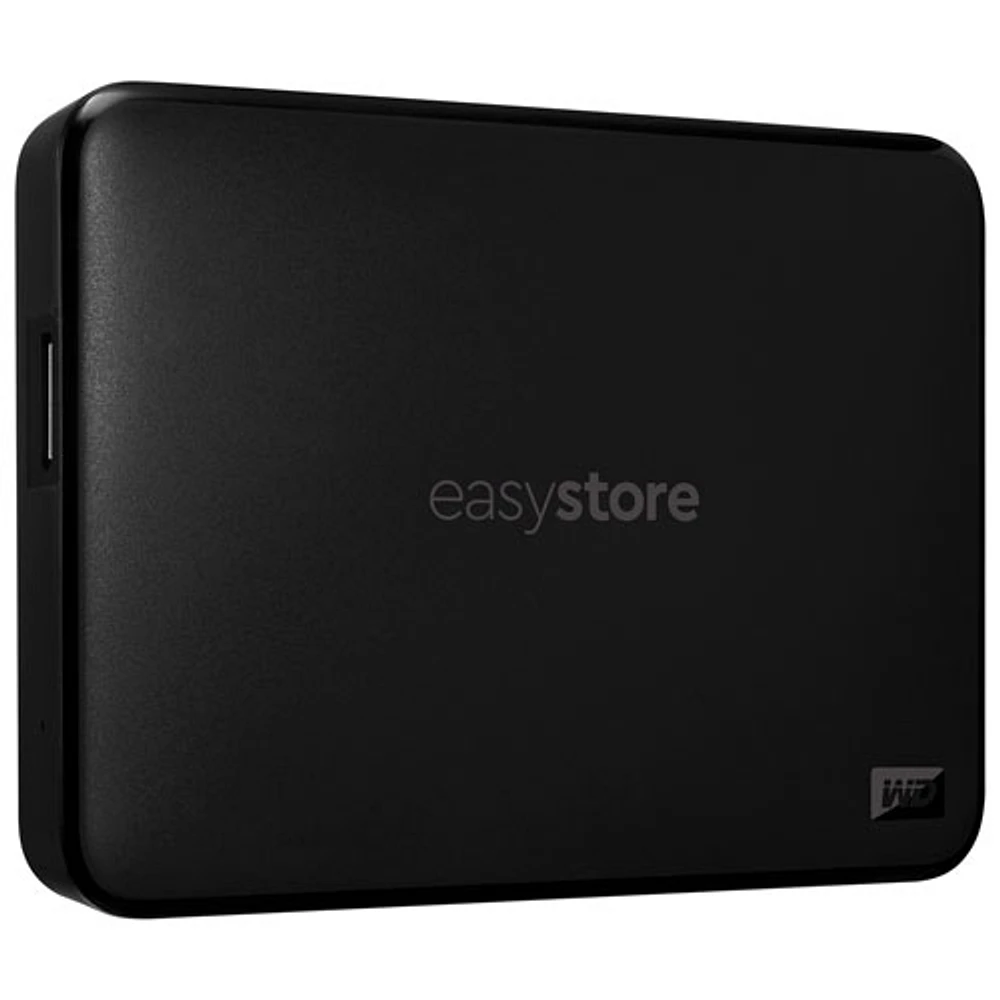 Disque dur externe portatif USB 3.2 easystore de 6 To de WD (WDBUWJ0060BBK-WESN) - Noir