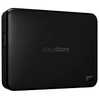 WD easystore 6TB USB 3.2 Portable External Hard Drive (WDBUWJ0060BBK-WESN) - Black